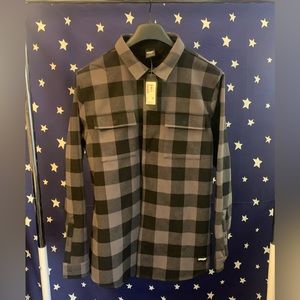 Oakley Bear Cozy Flannel (Black/grey)